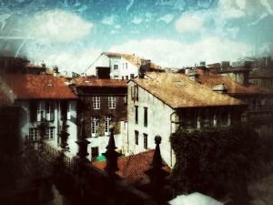 Citta vecchia Santiago de Compostela