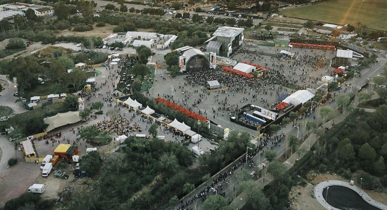 Vista aerea Mallorca Live Festival