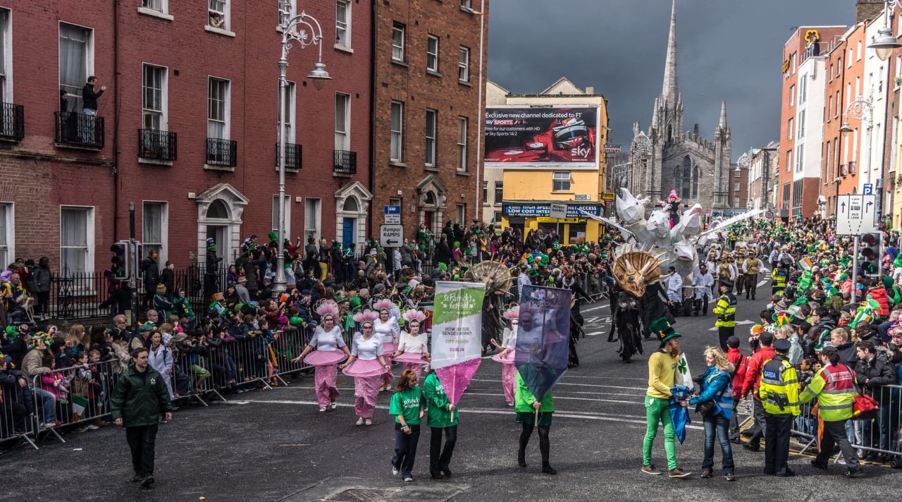 Festival di San Patrizio 2024, dal 16 al 20 Marzo a Dublino. Parata