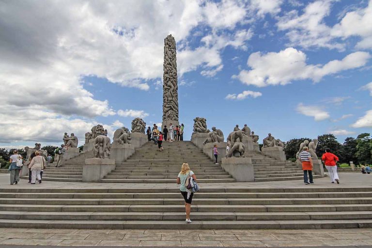 Parco di Vigeland di Oslo