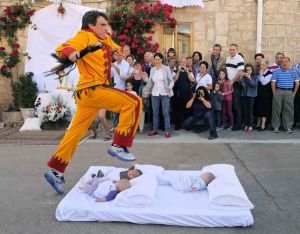 El Colacho Spagna feste strane e curiose