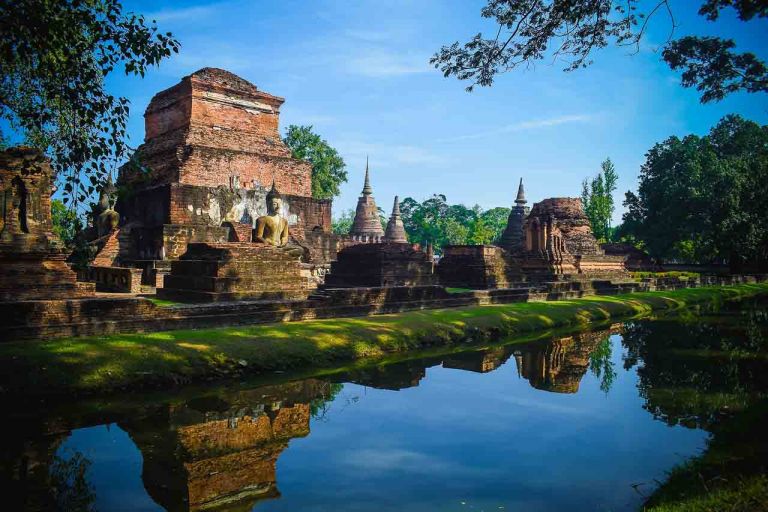 Parco Storico Sukhotai patrimonio UNESCO Thailandia