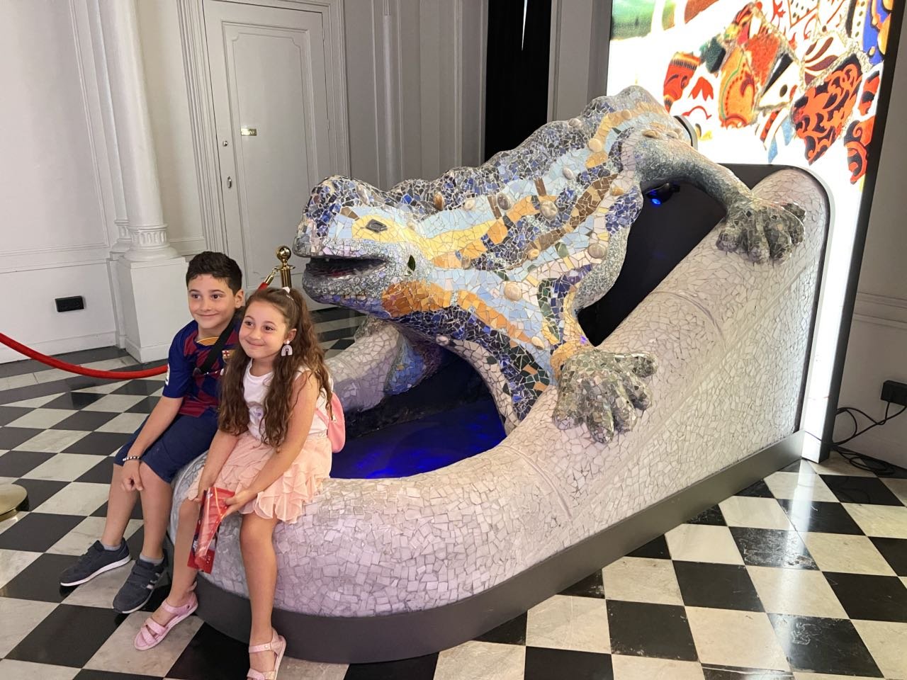 Salamandra Guell al museo delle cere