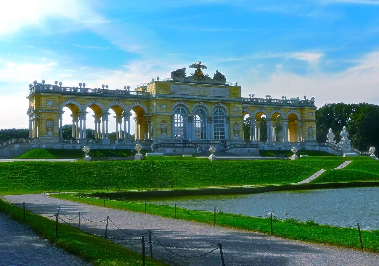 Gloriette e Parco Schonbrunn di Vienna